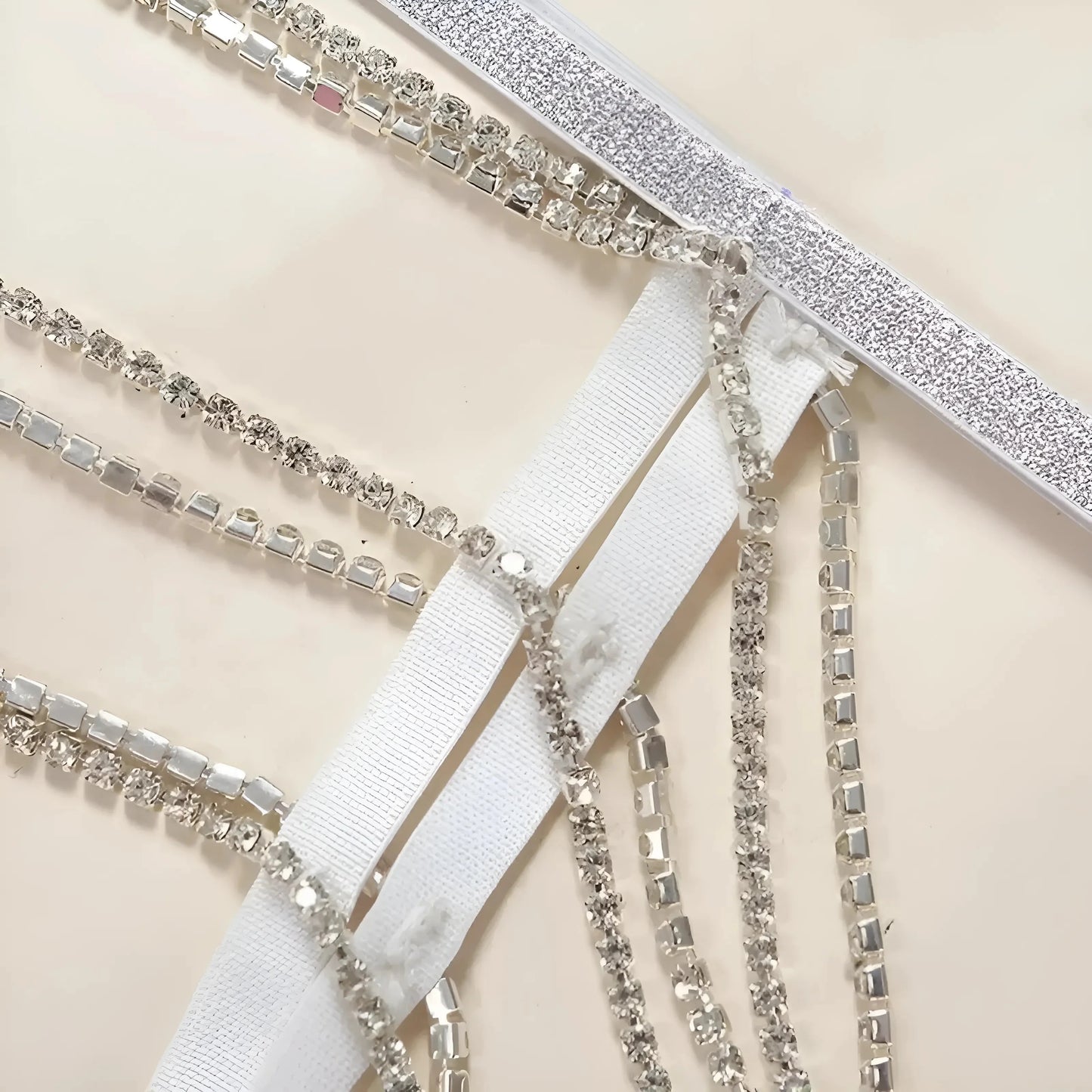 Set di Lingerie Lucido a 3 Pezzi