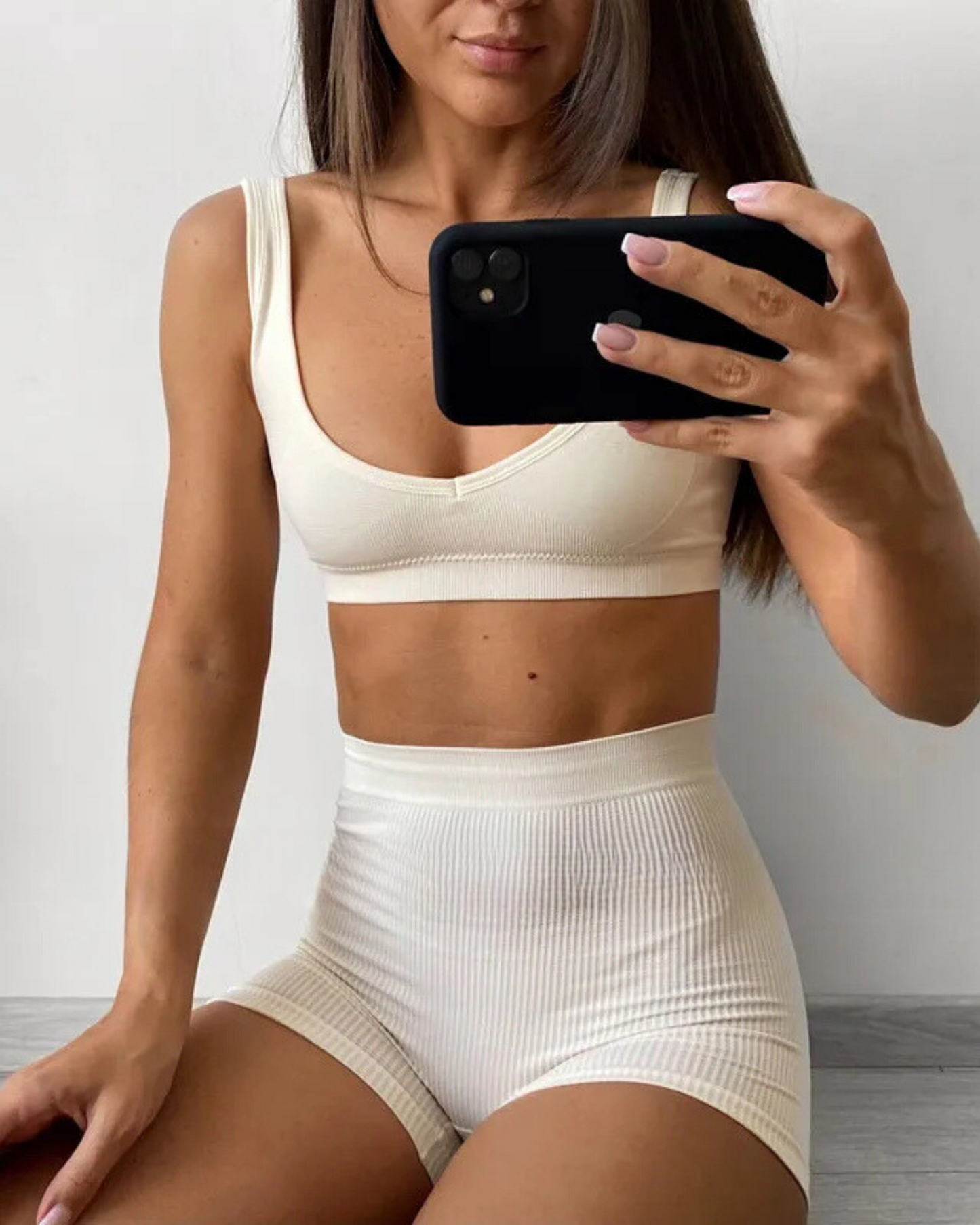 Completo di lingerie comodo con boxer