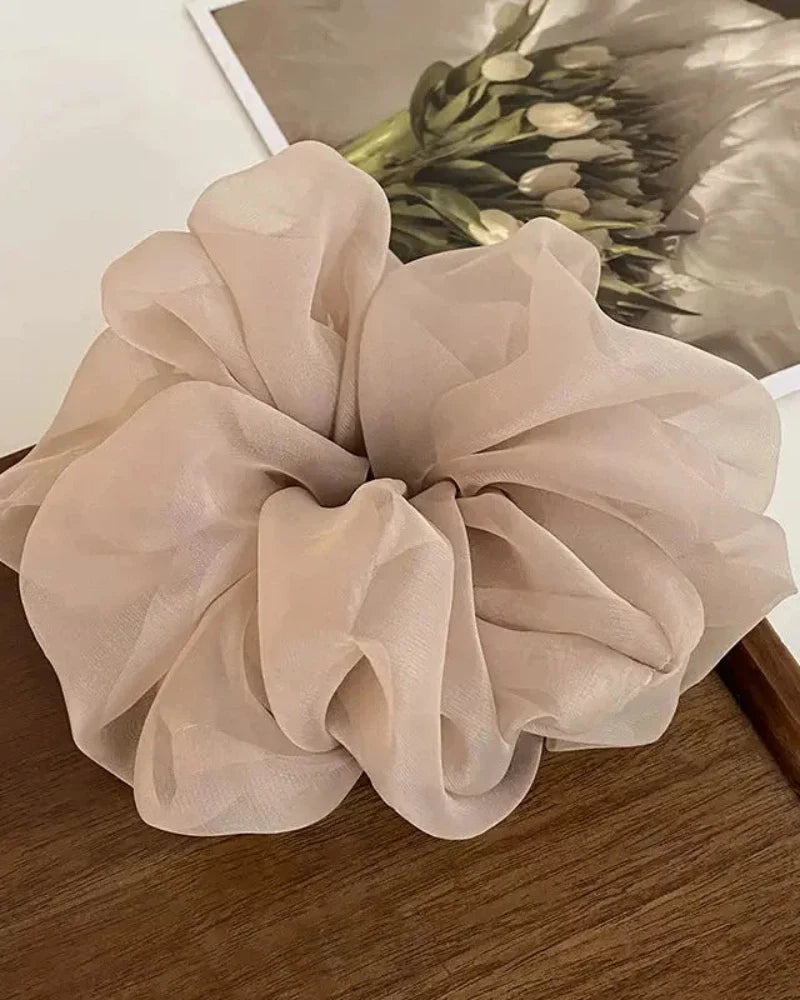 Gomma per capelli in chiffon scrunchie