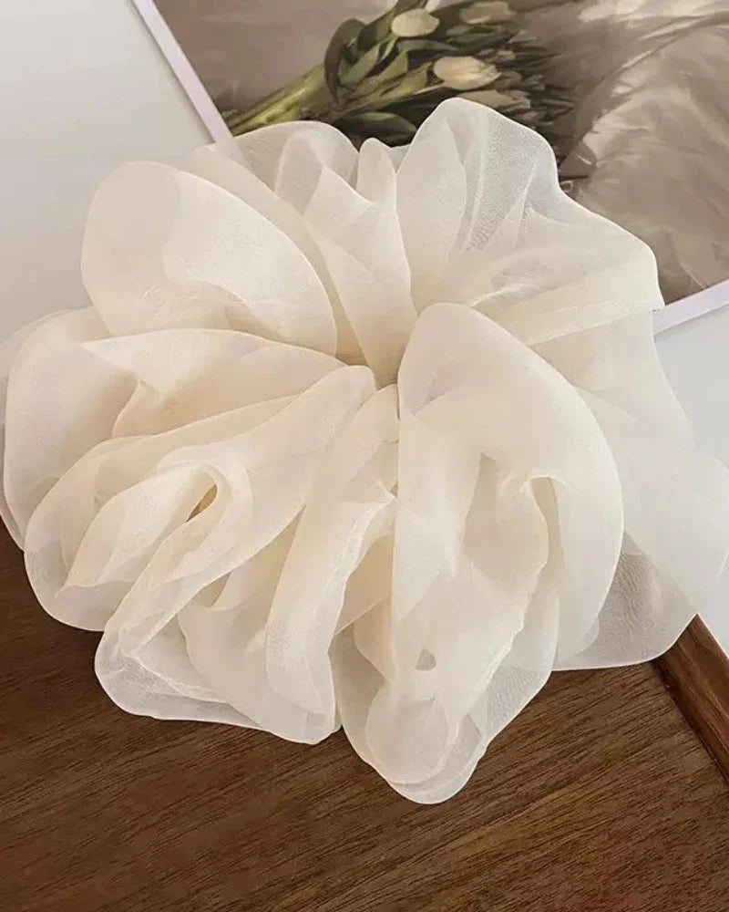 Gomma per capelli in chiffon scrunchie