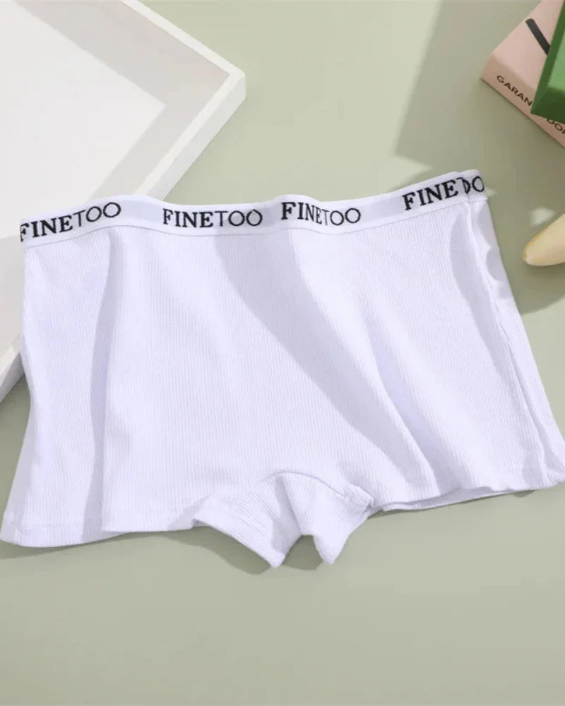 Mutande boxer in materiale a righe