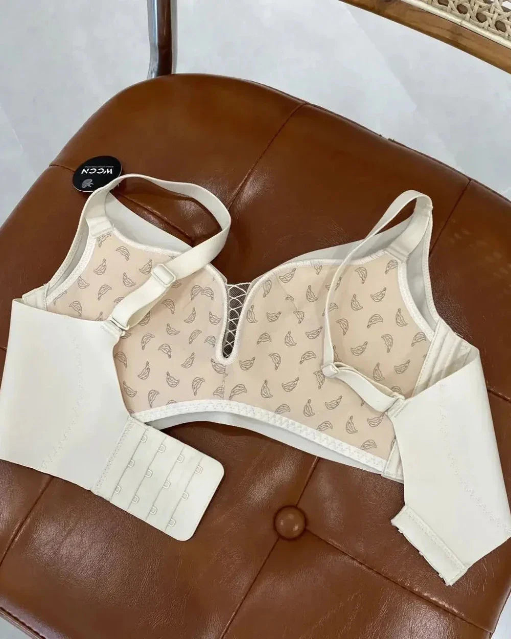 Reggiseno morbido con rete decorativa