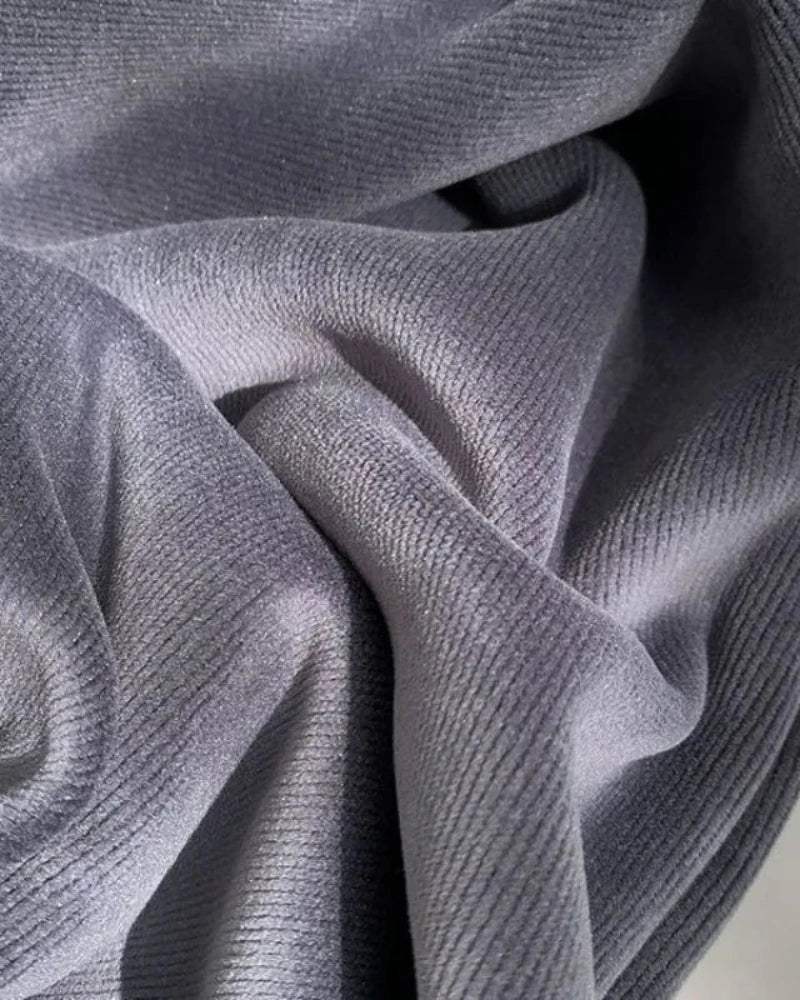 Pantaloni lunghi in corduroy con imbottitura confortevole