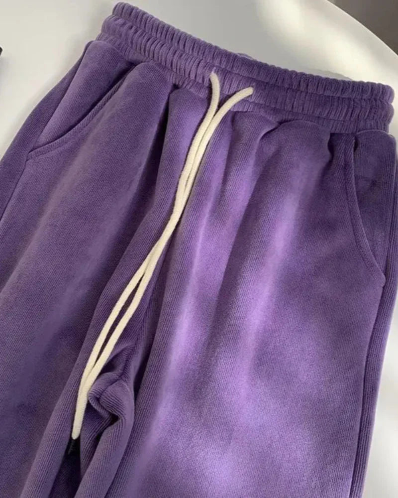 Pantaloni lunghi in corduroy con imbottitura confortevole