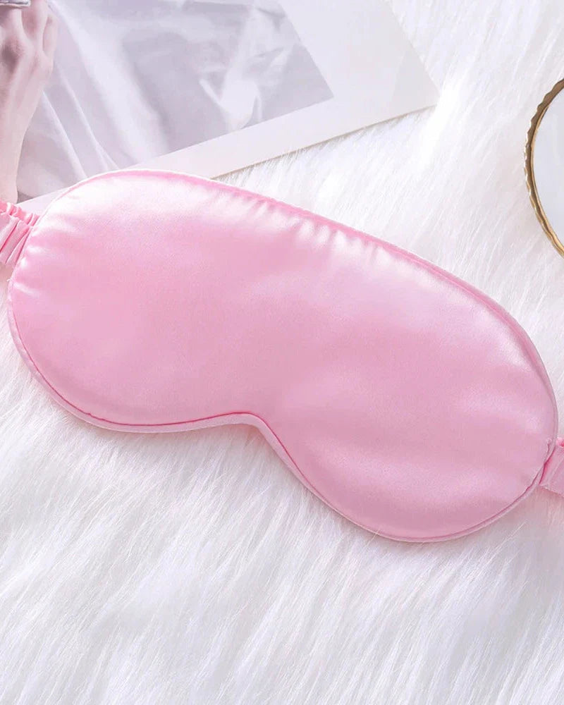 Fascia in satin per gli occhi da notte
