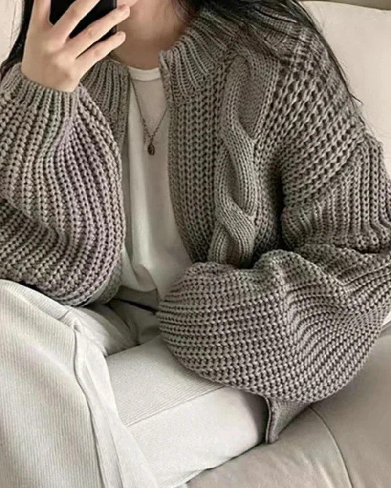 Felpa oversize con zip