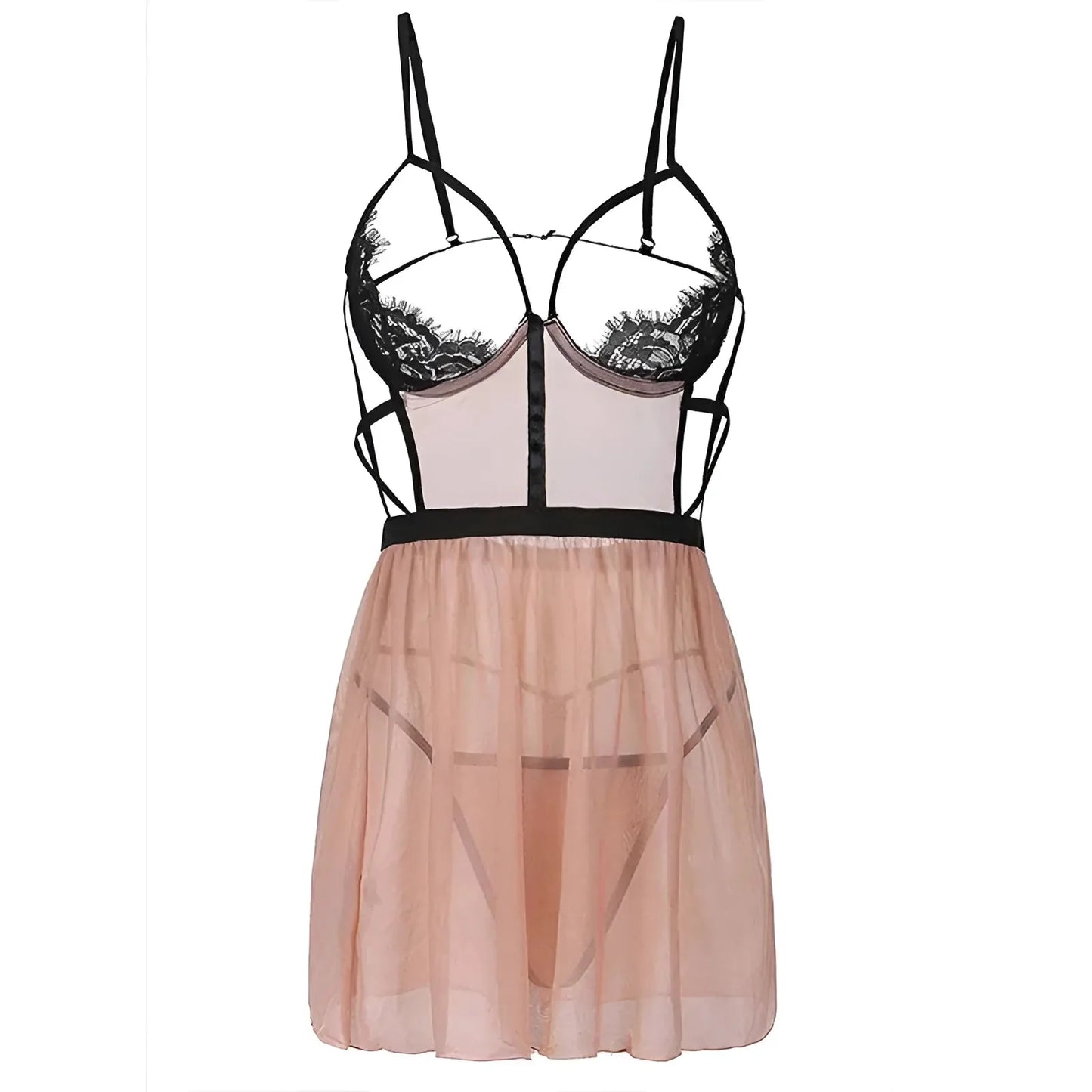 Beige Vestito da notte senza schienale