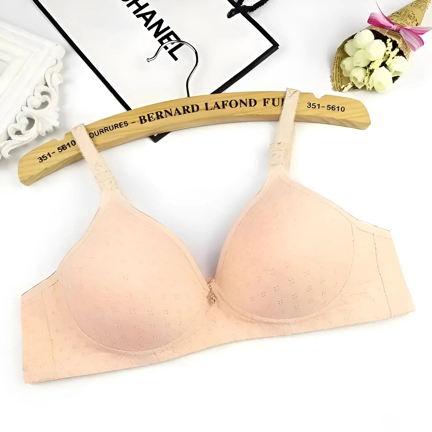 Beige Reggiseno Push-Up Classico