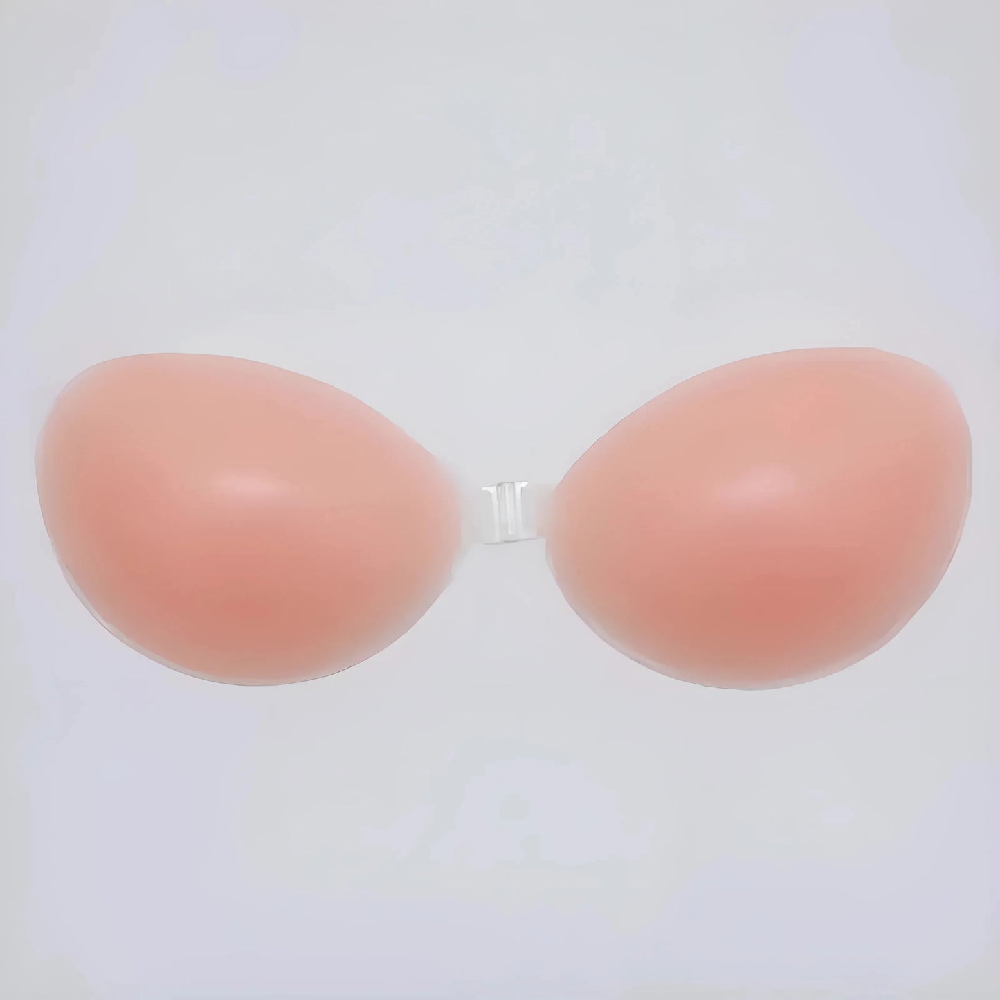 Beige Soutien-gorge in silicone adesivo con chiusura frontale