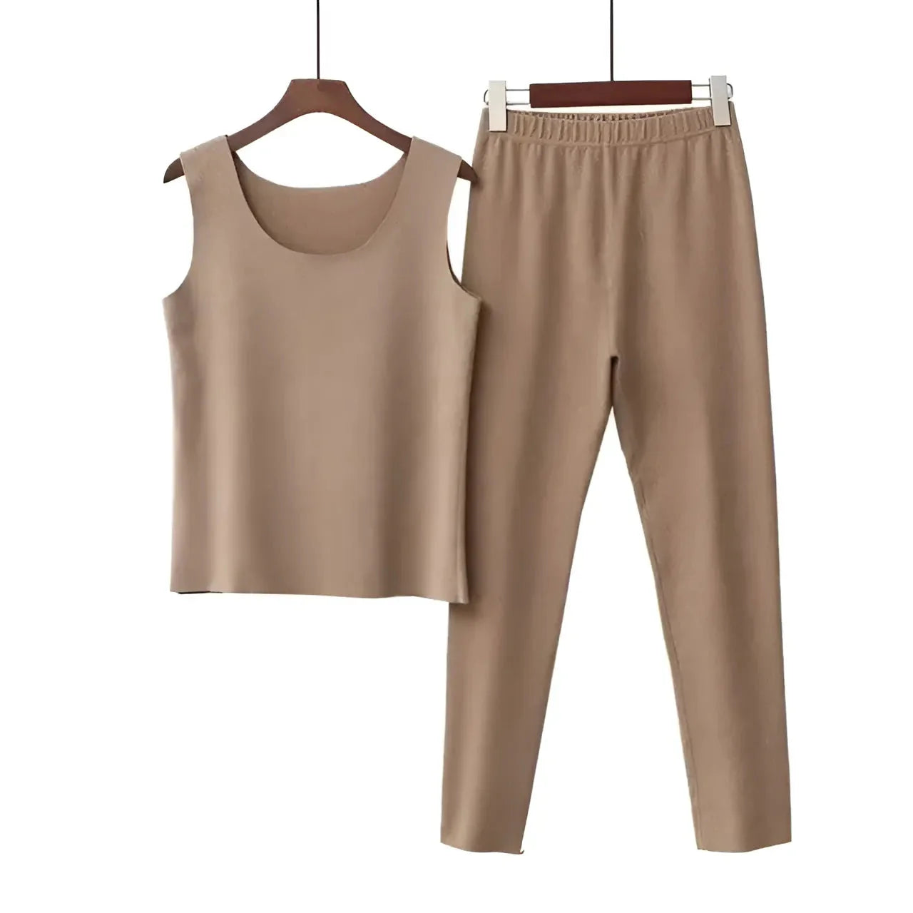 Beige Top Lingerie Termico