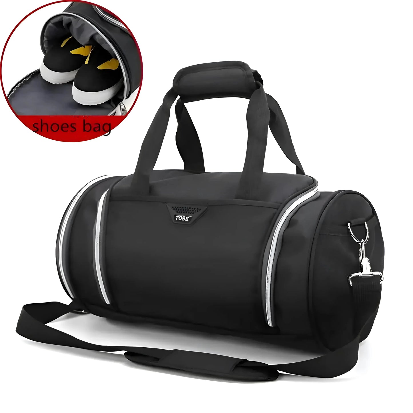 Nero Borsa Sportiva Classica