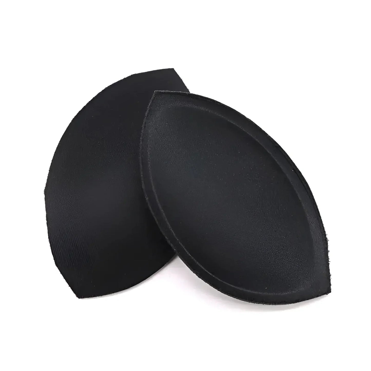 Nero Inserti per reggiseno in tessuto a forma di goccia
