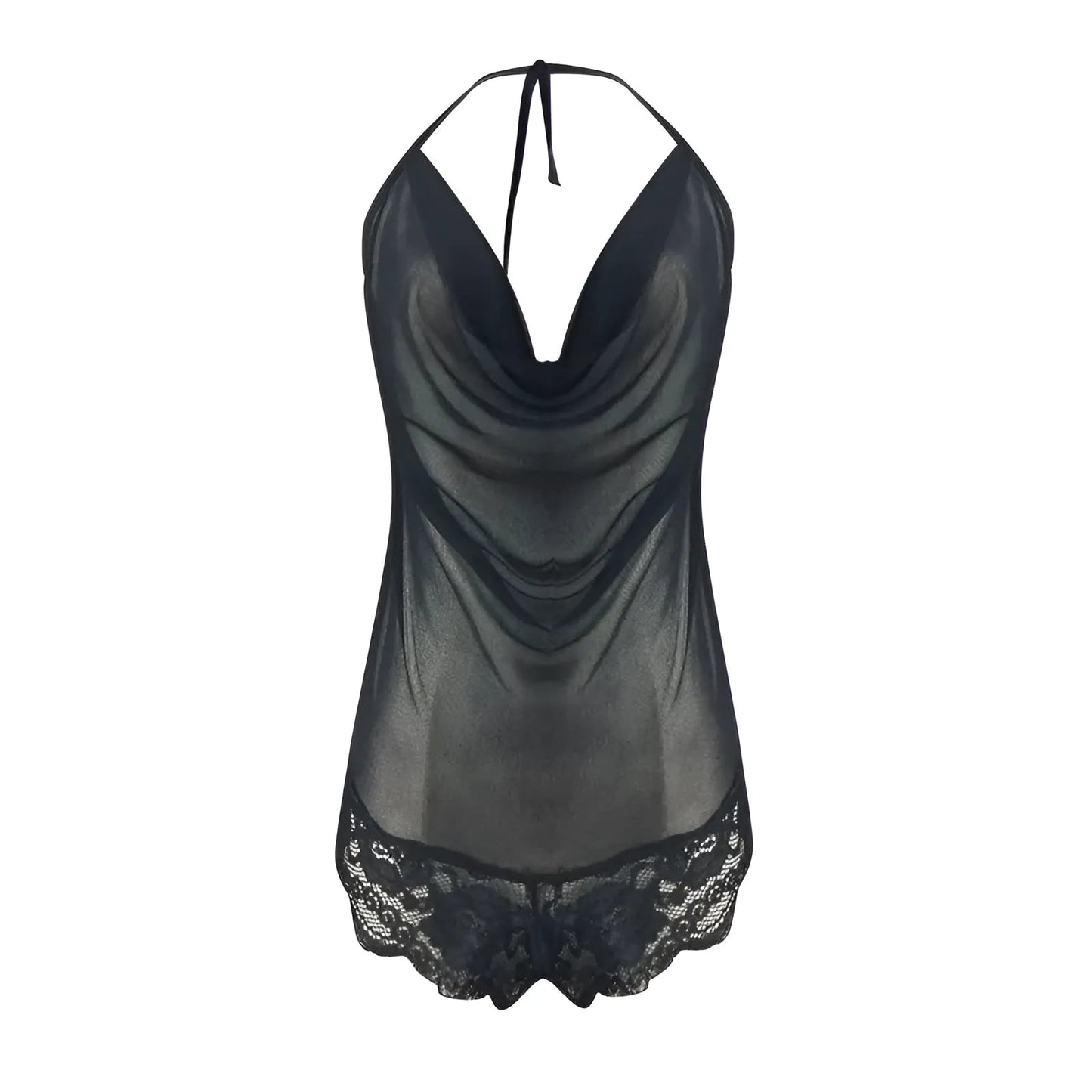 Nero Body con pizzo davanti