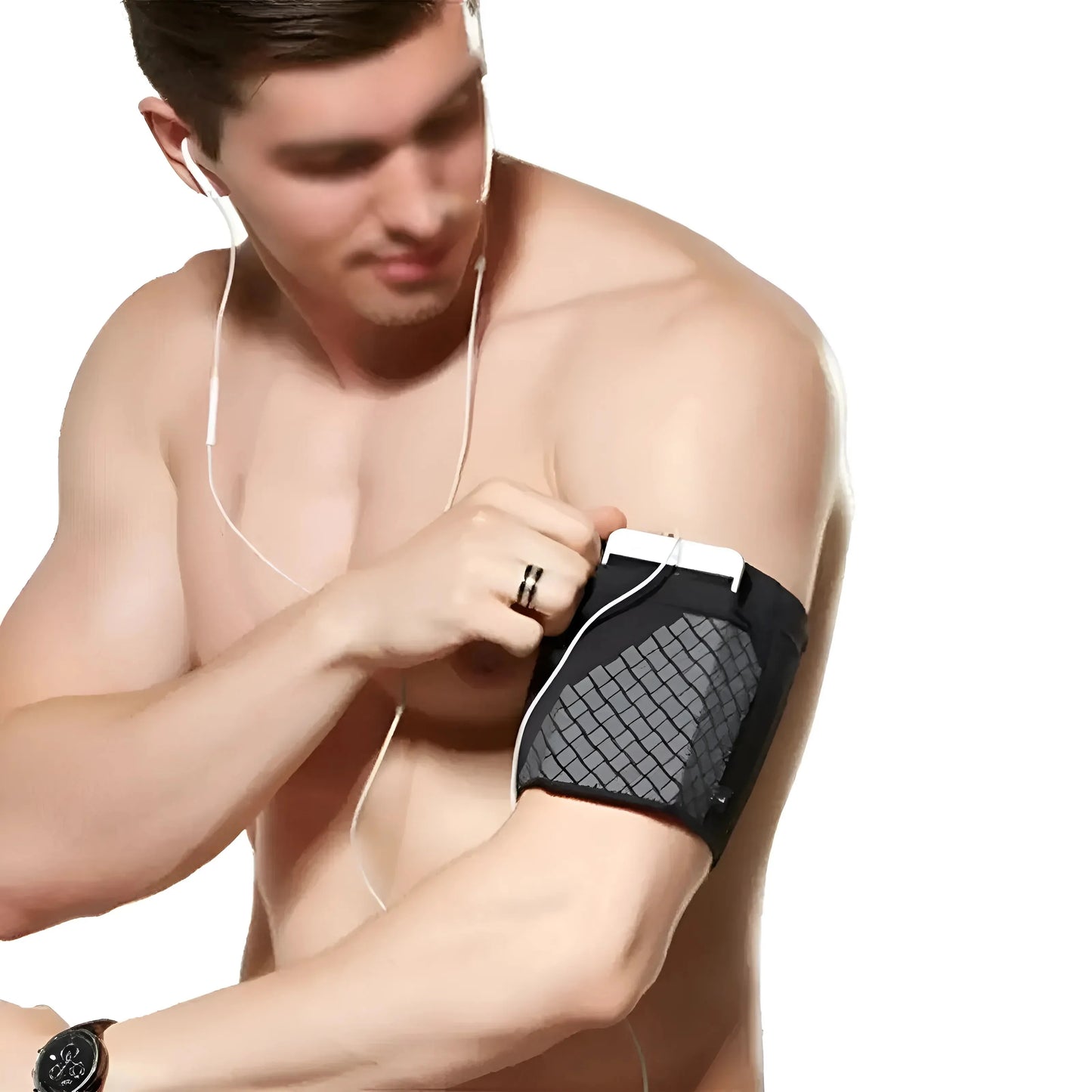 Nero Bracciale da corsa