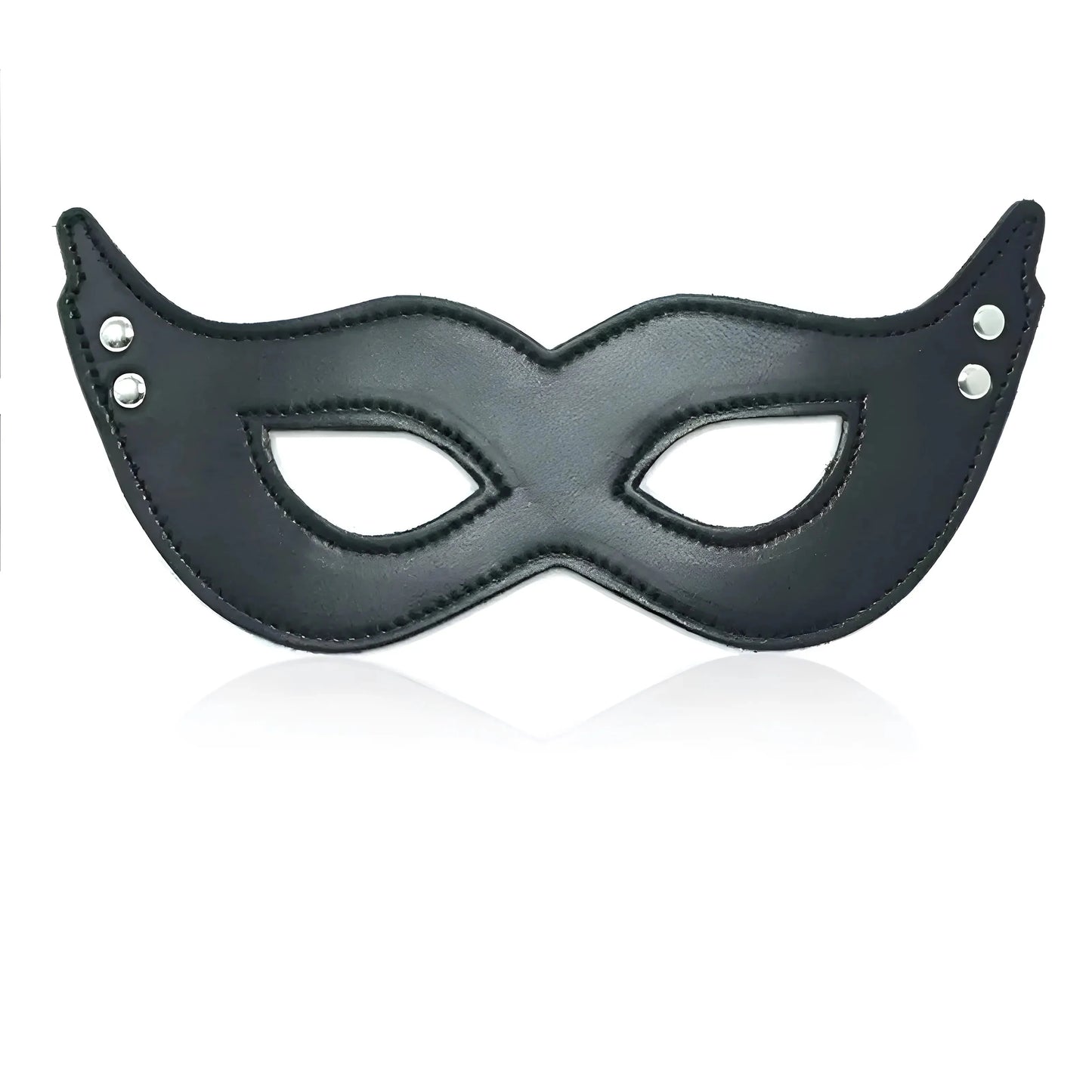 Nero Maschera di Pelle Semplice