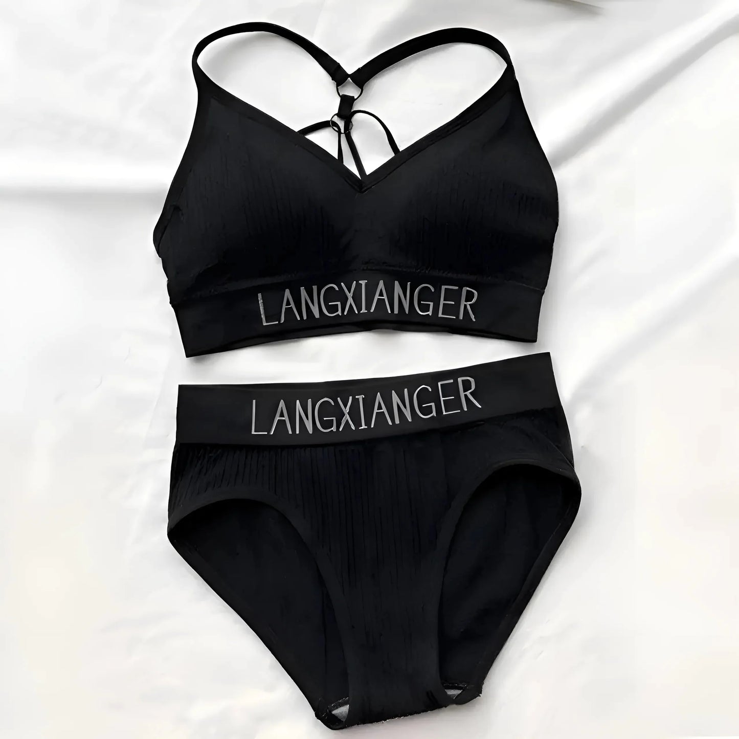 Nero Set di Abbigliamento Sportivo