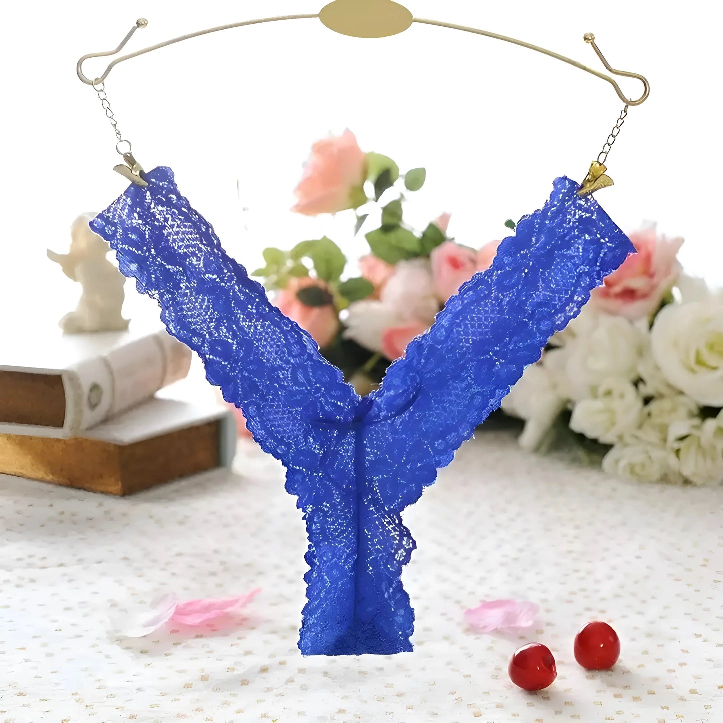 Blu Stringhe Universali in Pizzo