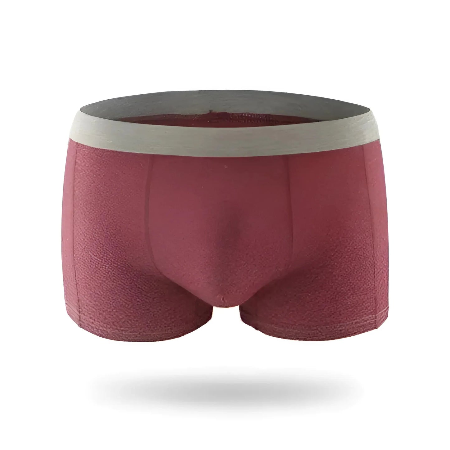 Borgogna Boxer in Cotone da Uomo