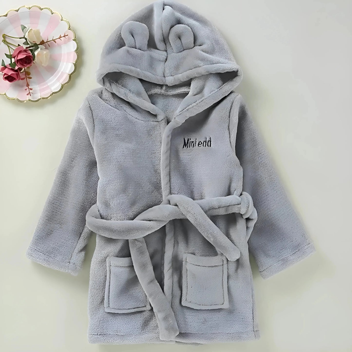 Accappatoio con Cappuccio per Bambini