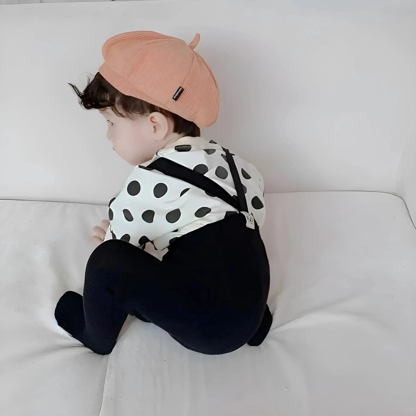 Collant con bretelle per bambini