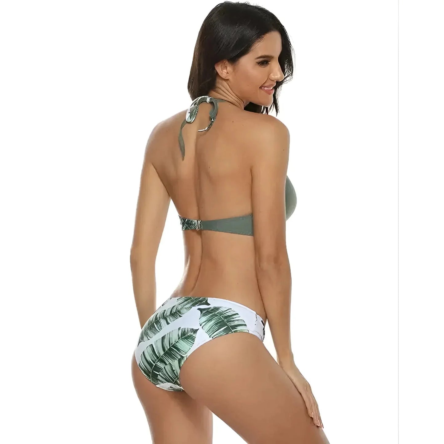 Costume da bagno a due pezzi taglio classico