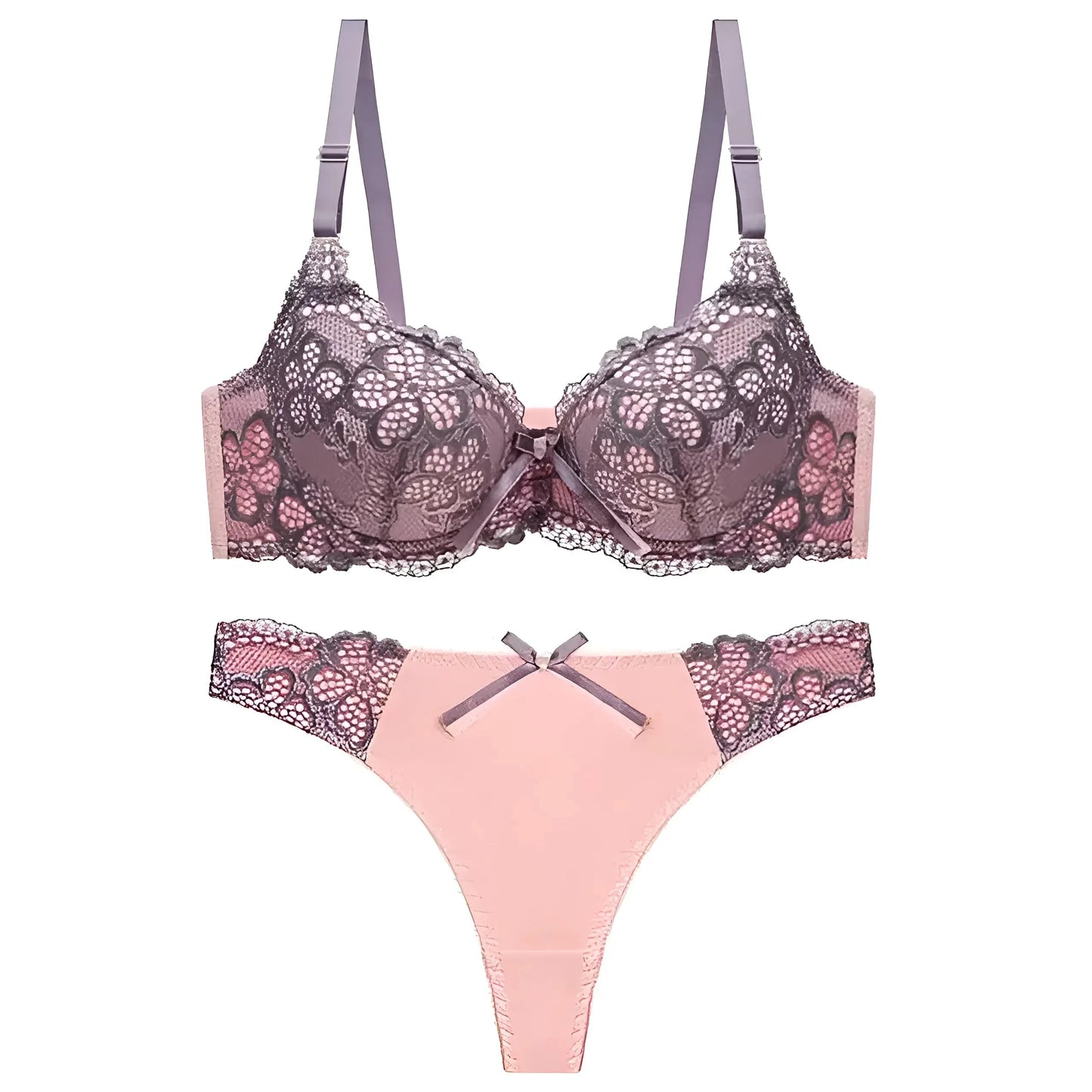 Set di Lingerie in Pizzo Classico