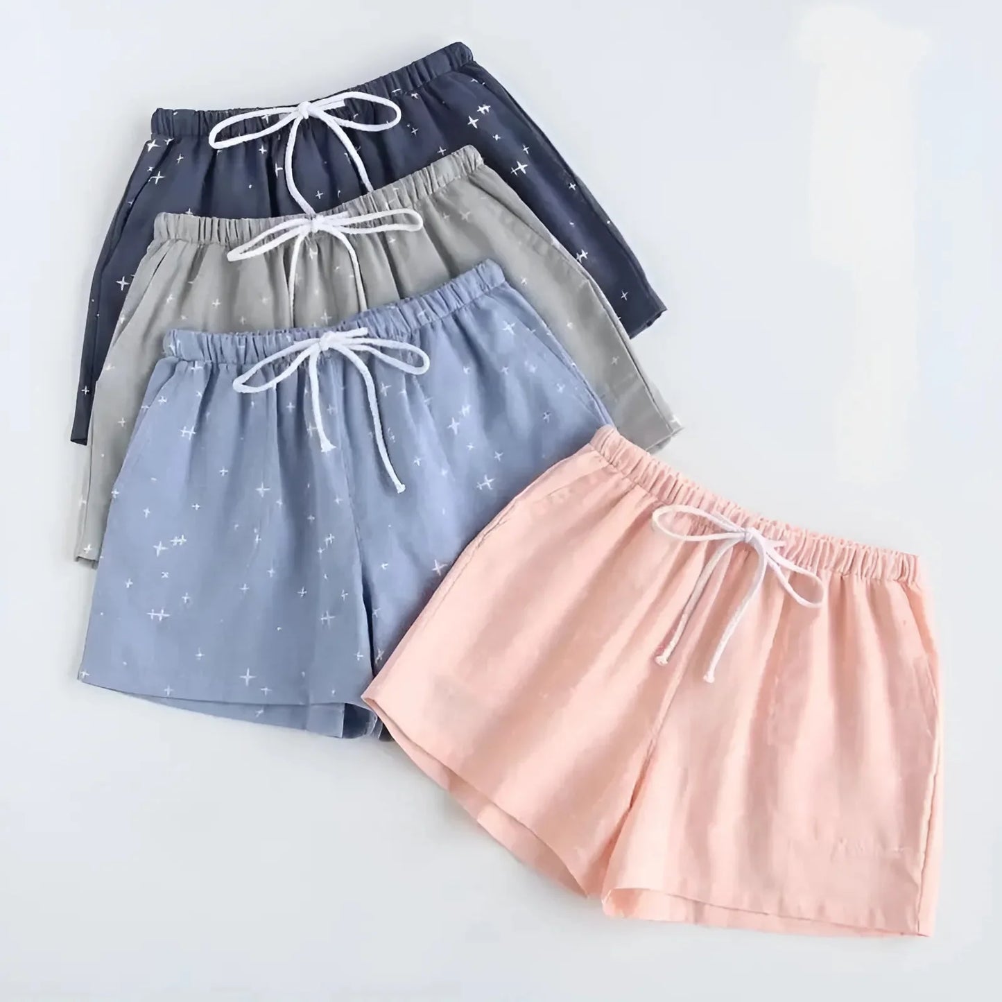 Pantaloni da notte con motivo delicato
