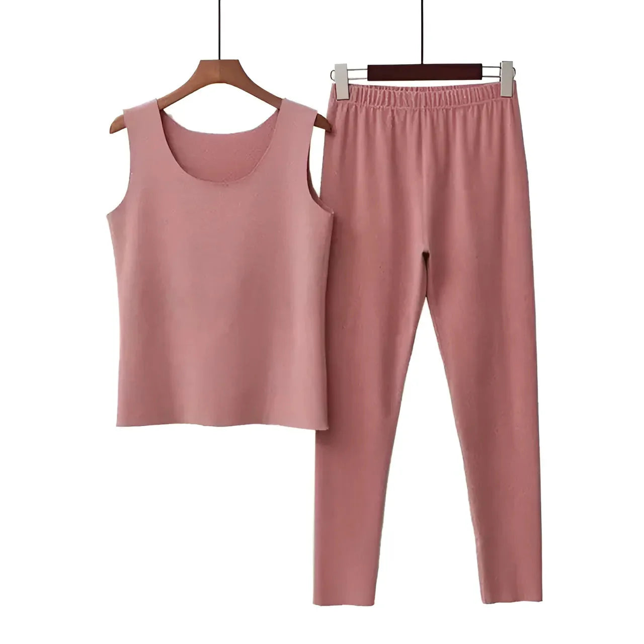 Rosa Scuro Top Lingerie Termico