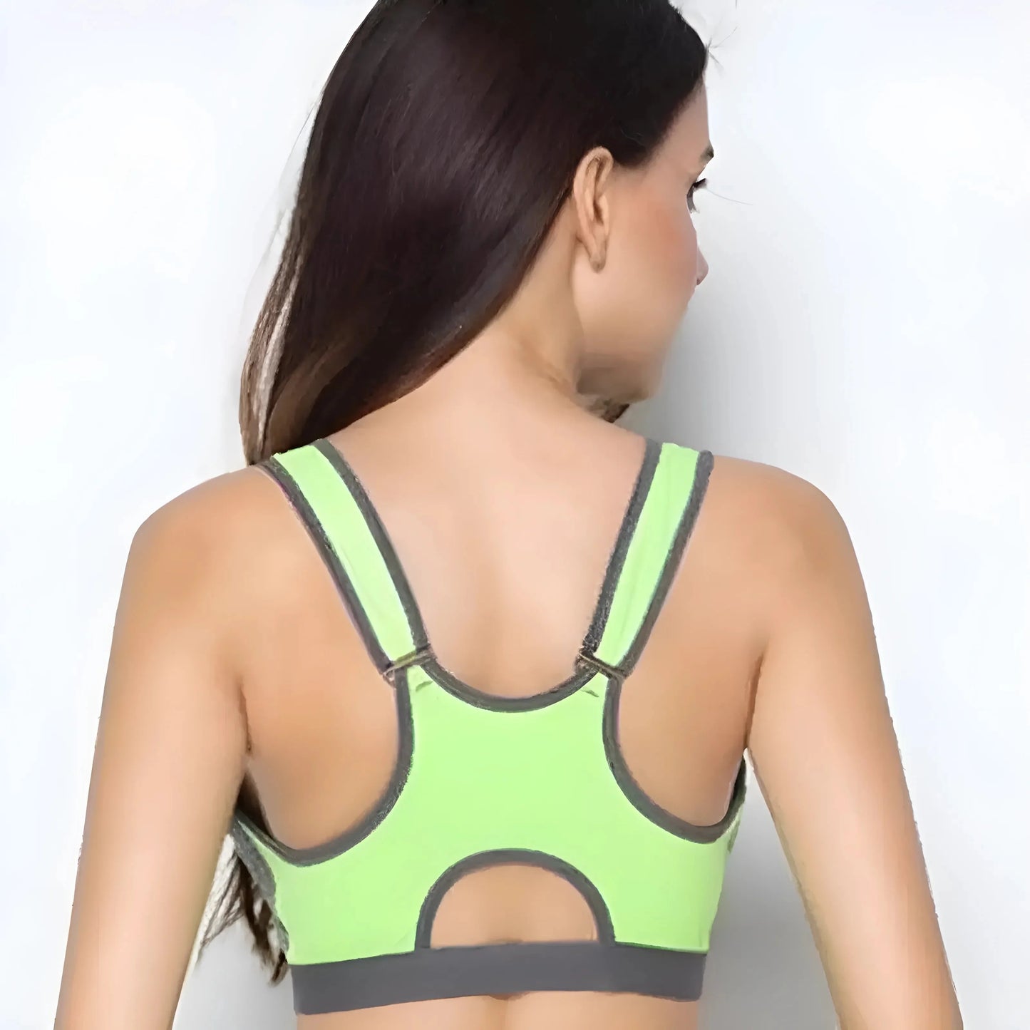 Bra Sportivo Doppio con Zip