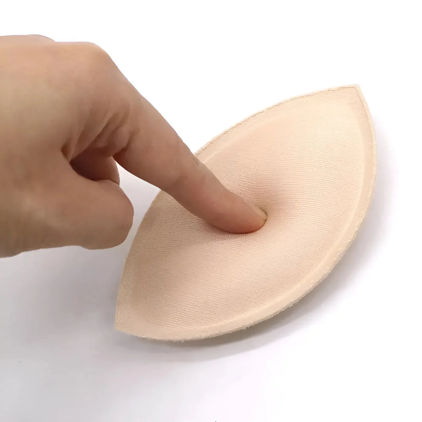 Inserti per reggiseno in tessuto a forma di goccia
