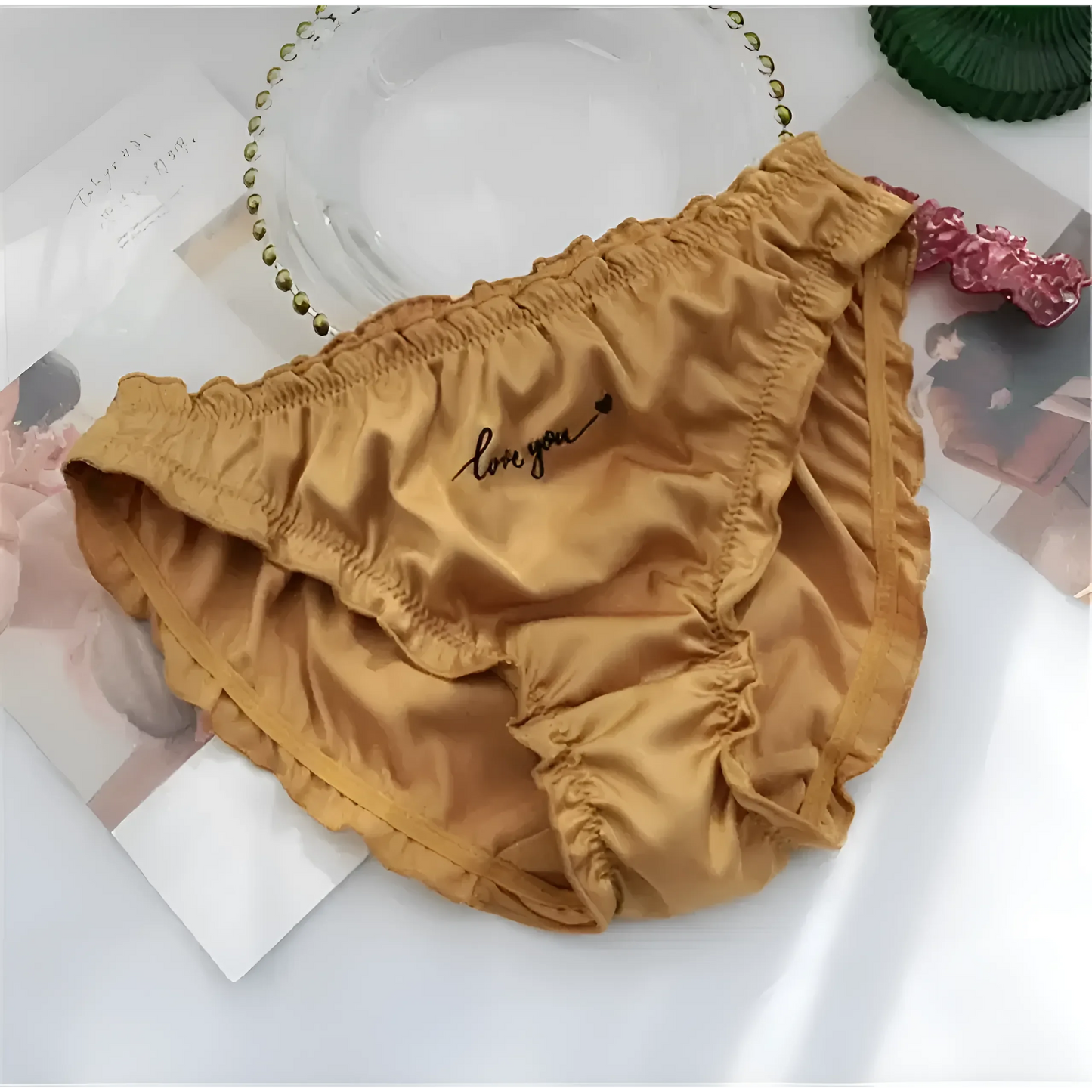 Oro Mutandine in pizzo morbide