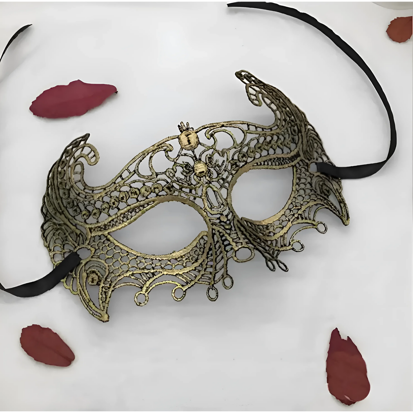 Oro Maschera in pizzo