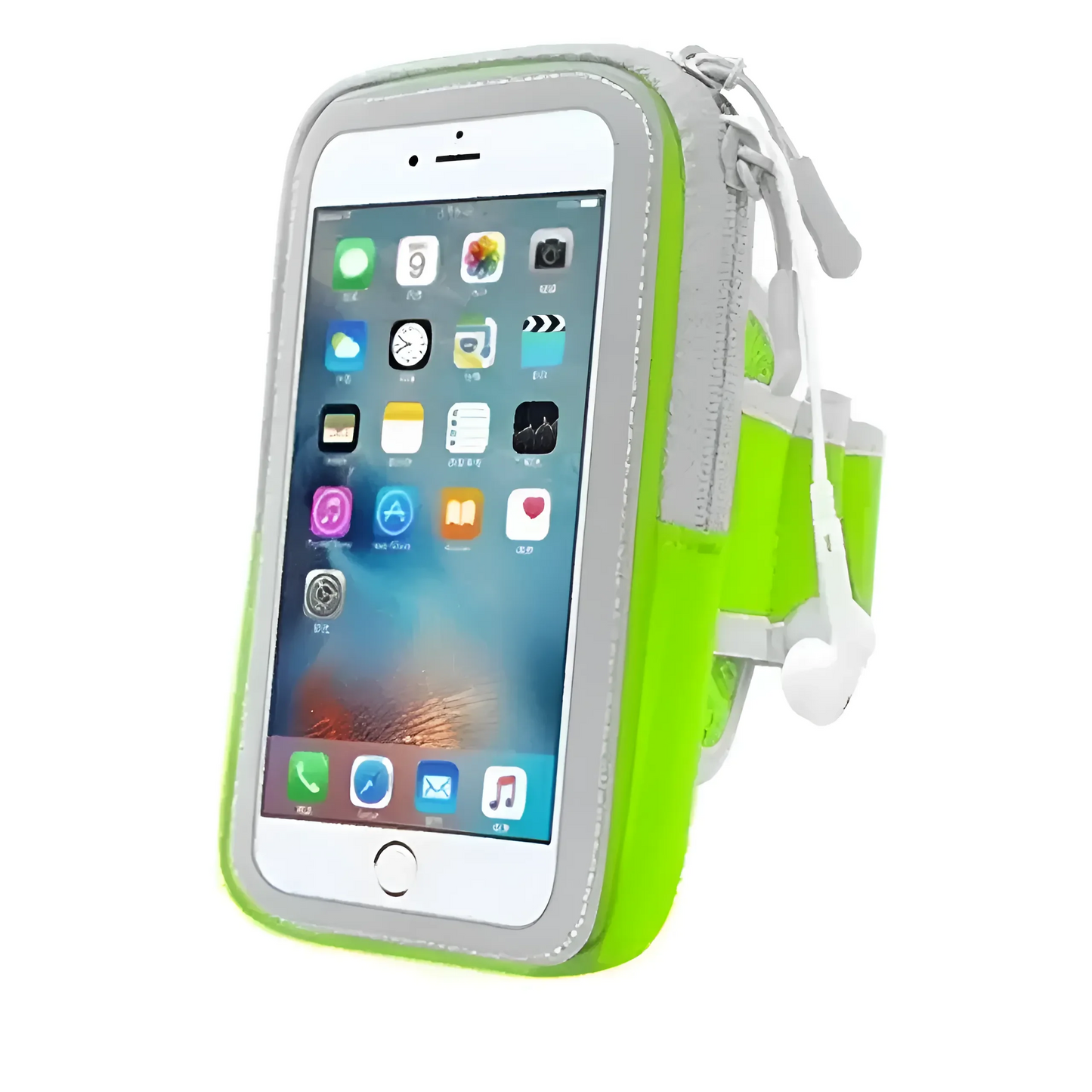 Verde Bracciale per telefono da corsa