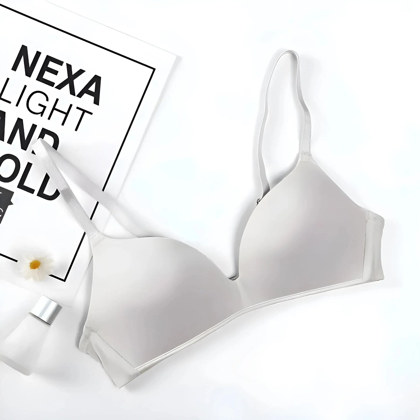 Grigio Reggiseno Classico Senza Cuciture