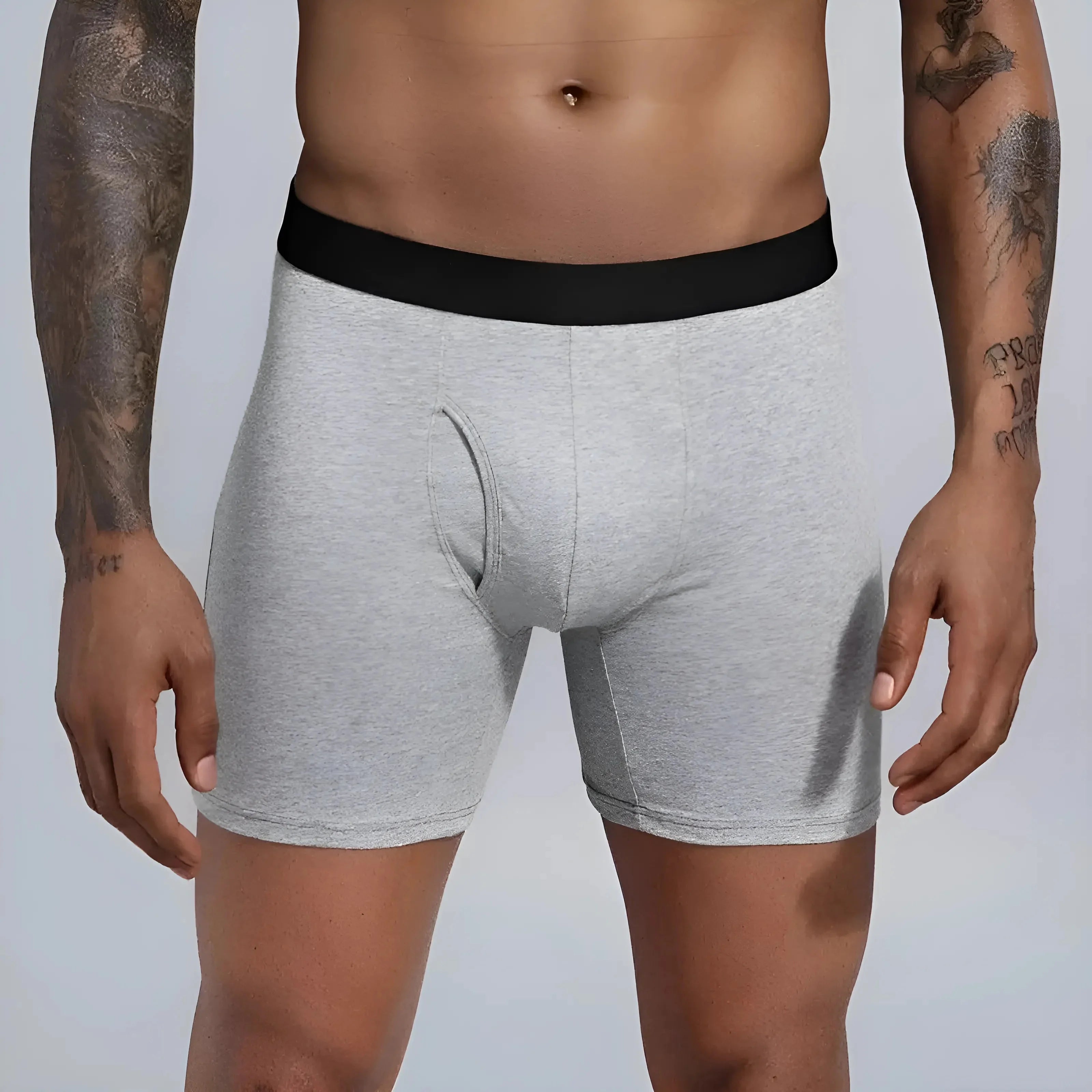 Boxer Uomo Gamba Lunga Enrico Coveri EB1000 LONG - CLICK INTIMO - Foto 6