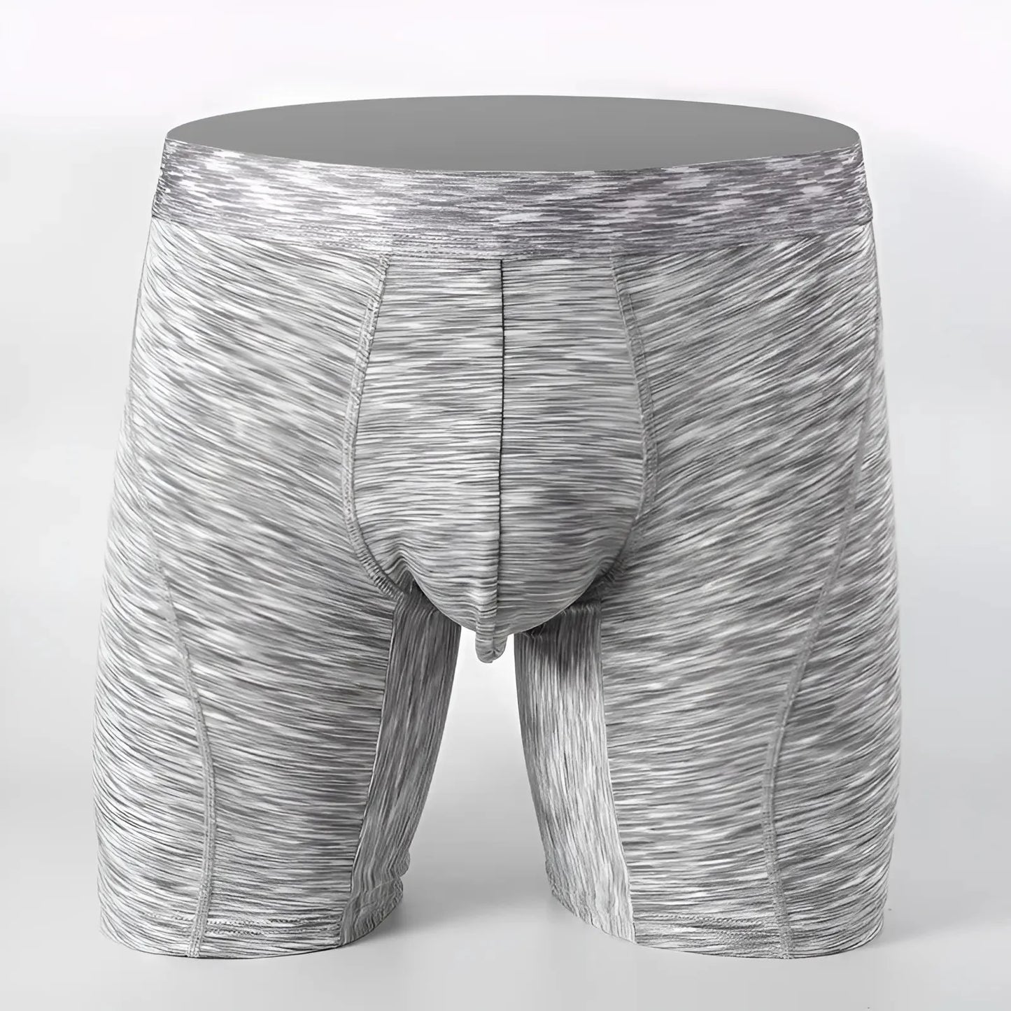 Grigio Boxer Lunghi Traspiranti da Uomo