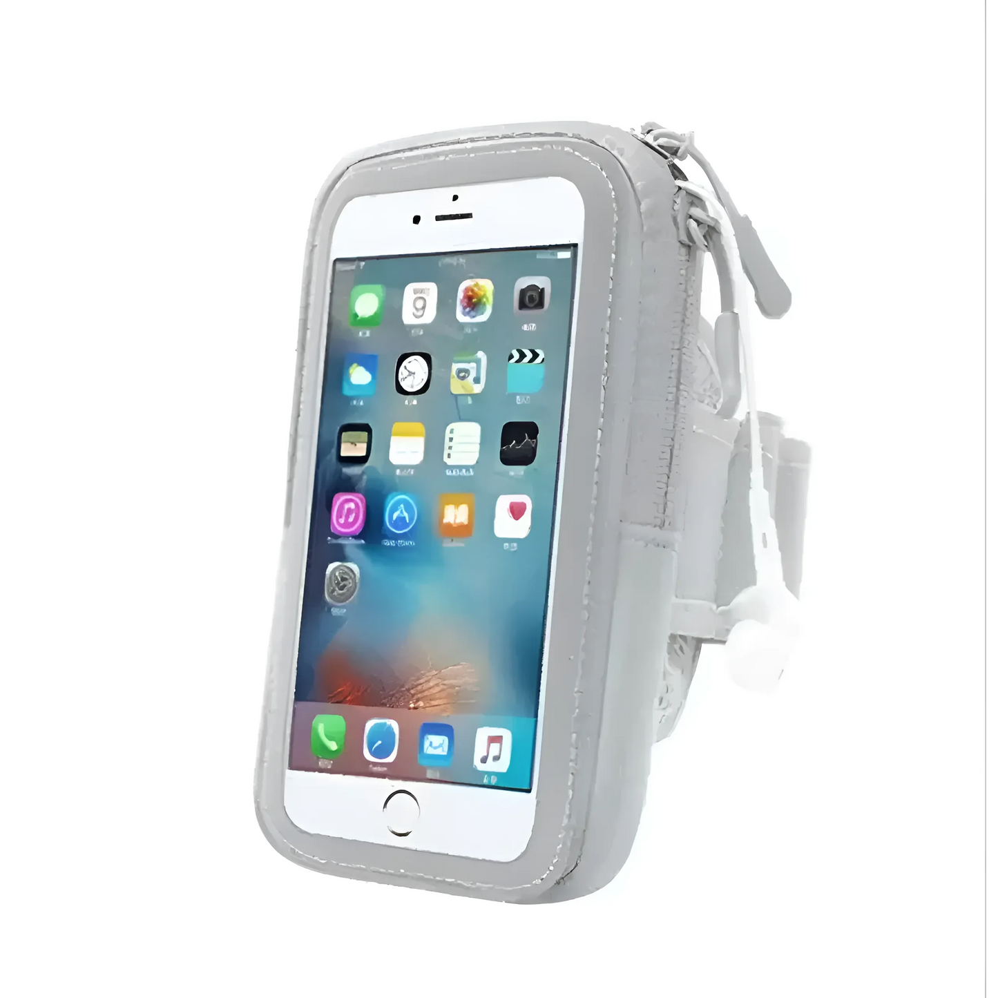 Grigio Bracciale per telefono da corsa