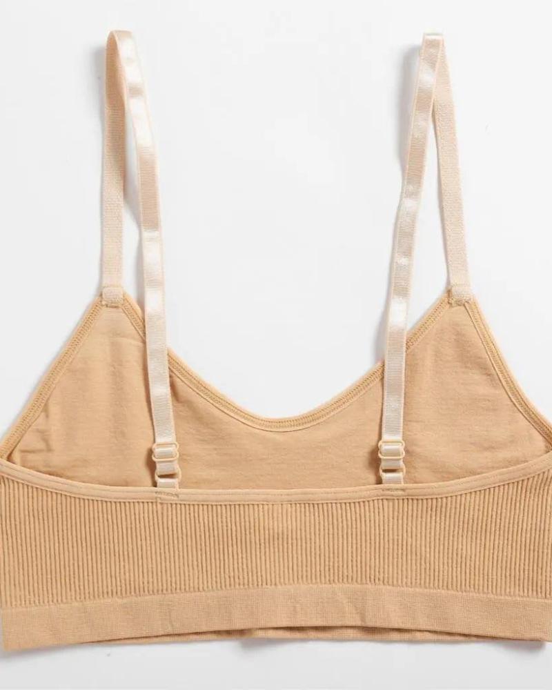 Completo di lingerie comodo in materiale a coste