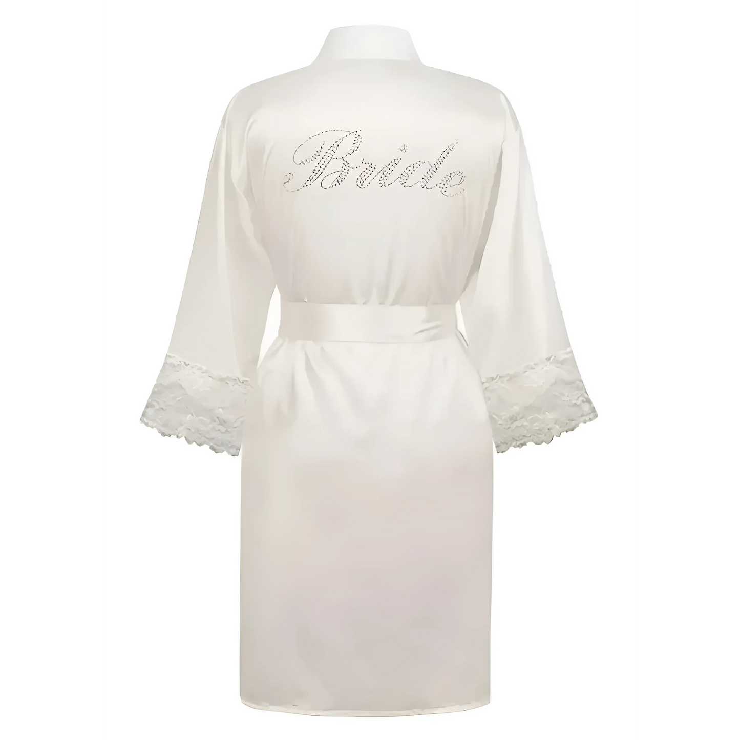 Accappatoio da sposa in pizzo