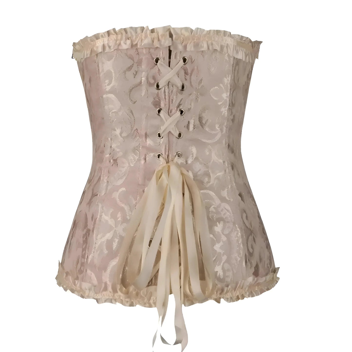 Corsetto in pizzo con lacci