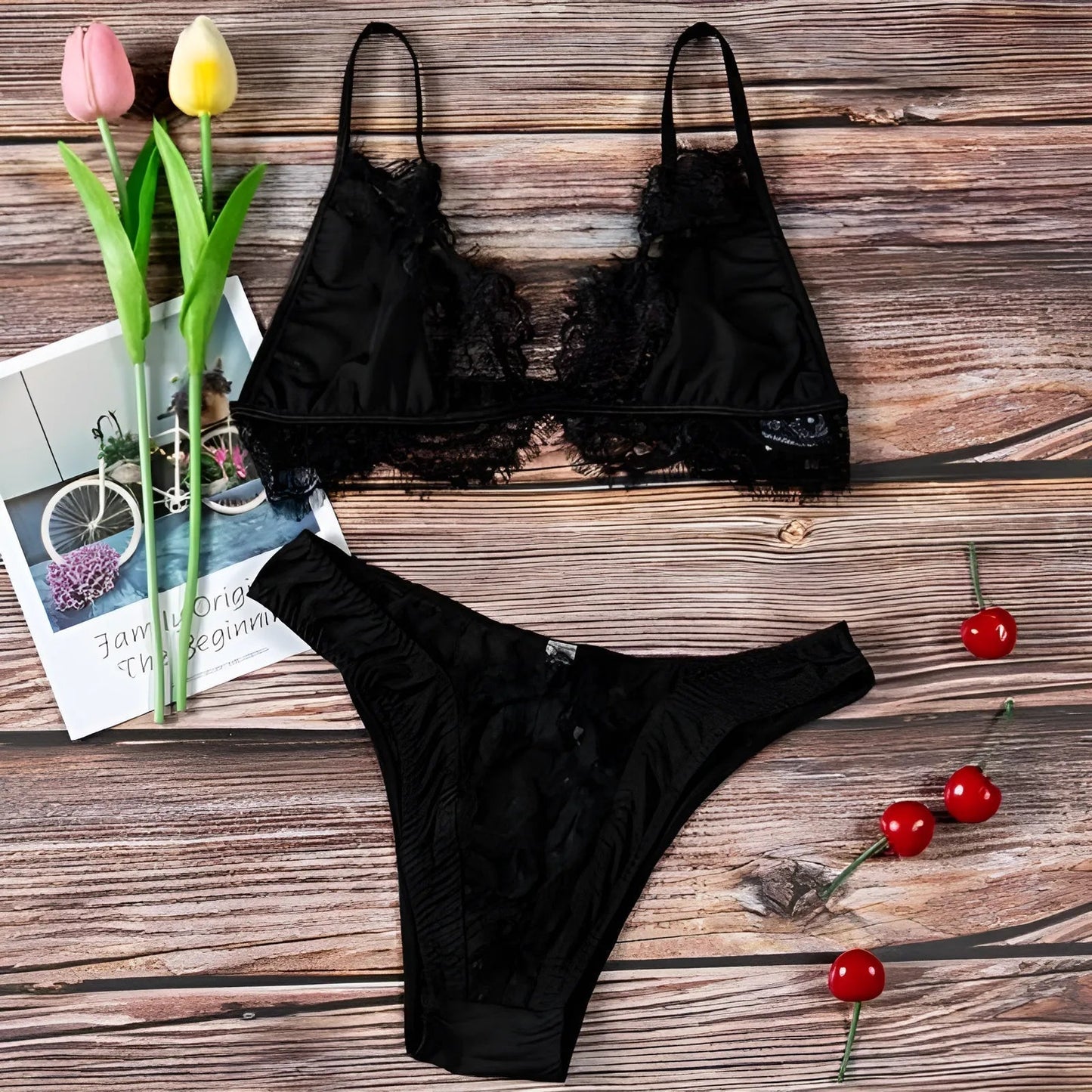 Set di Lingerie in Pizzo