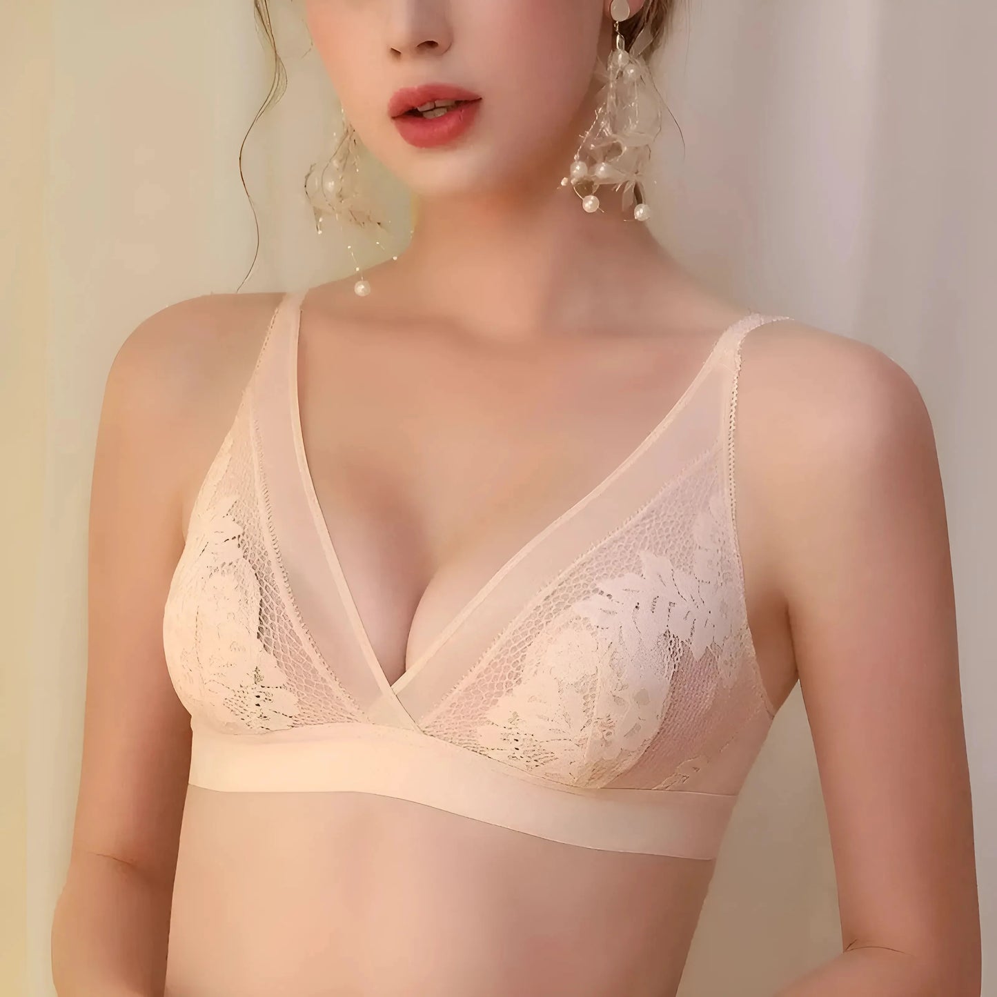 Reggiseno a triangolo in pizzo