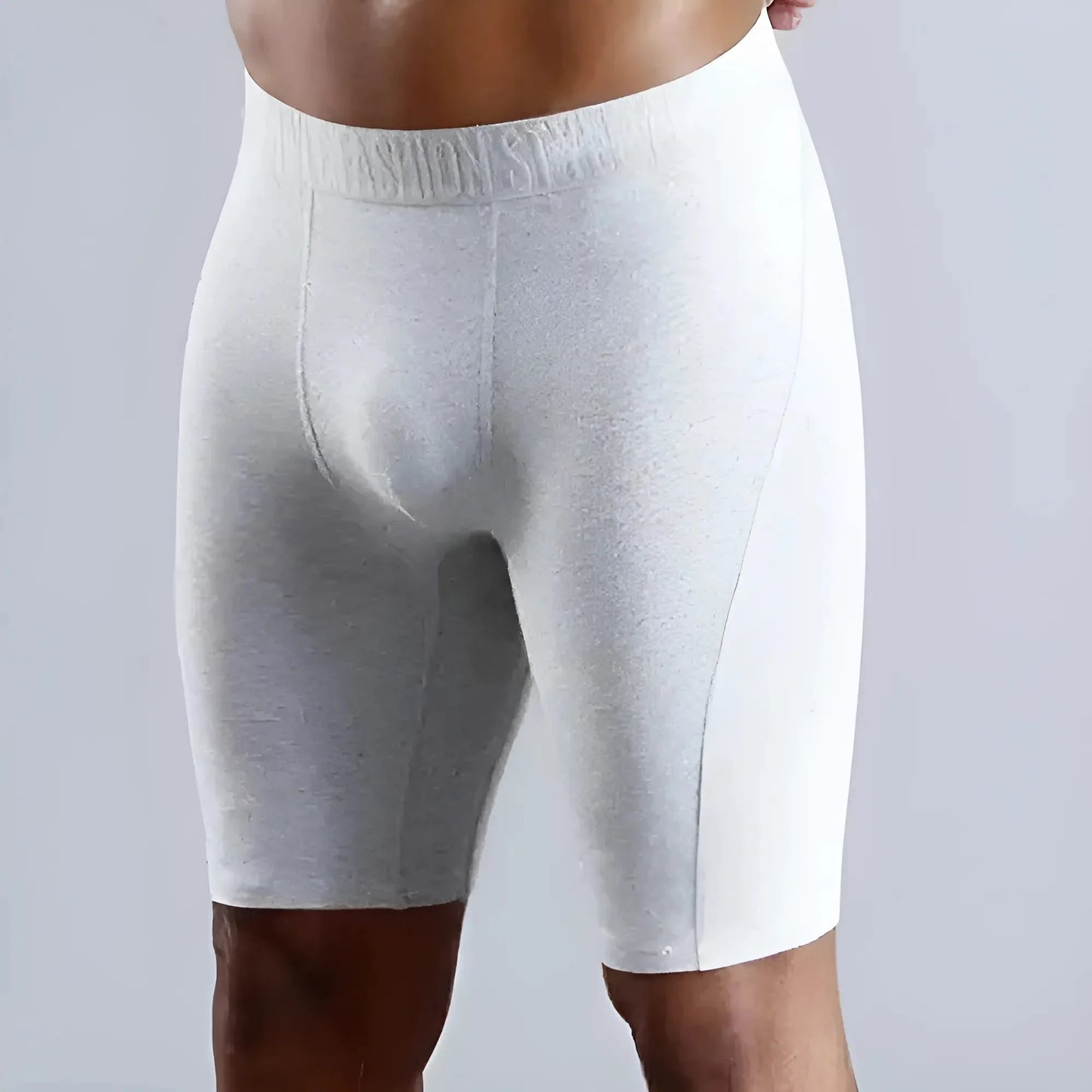 Grigio Chiaro Boxer lunghi da uomo