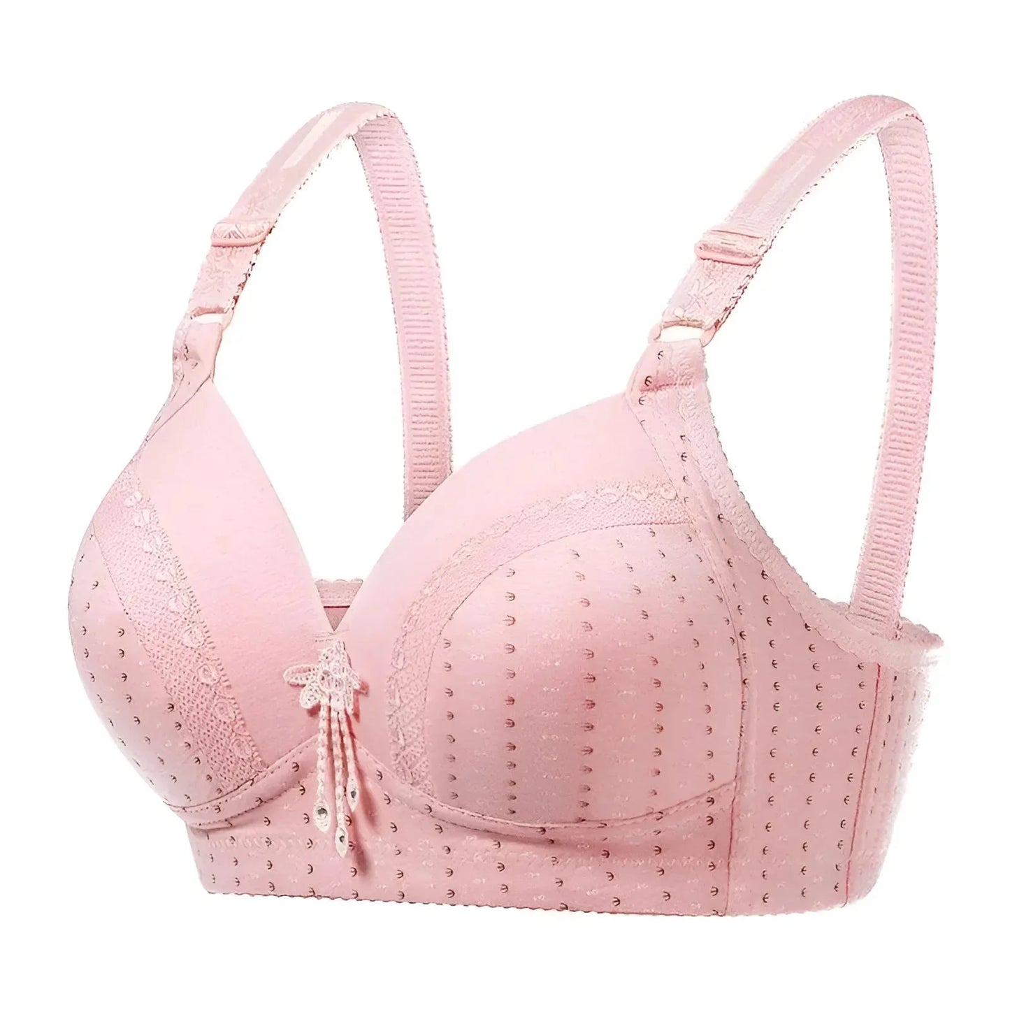 Rosa Chiaro Reggiseno Push-Up Traspirante
