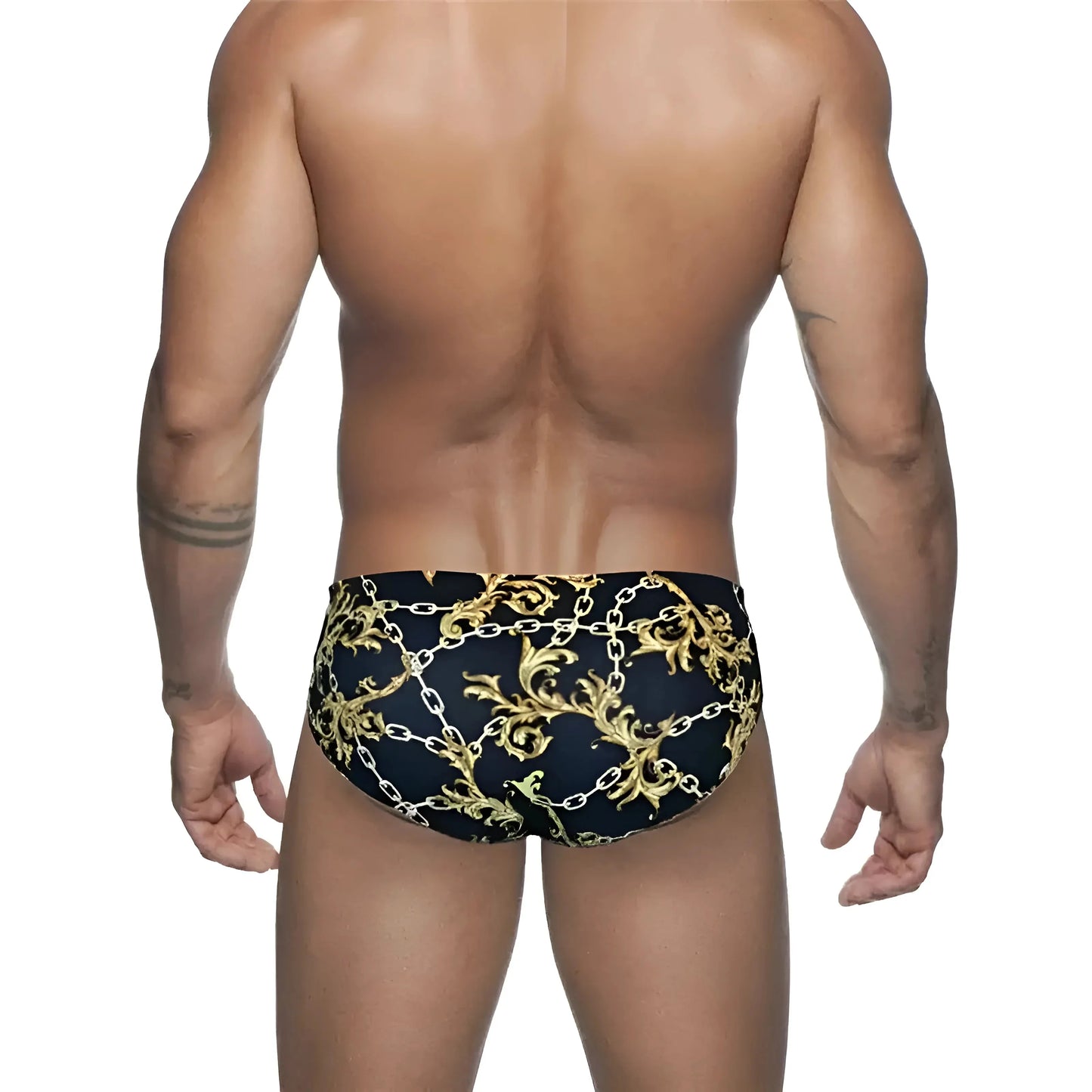 Pantaloni da bagno da uomo con motivo