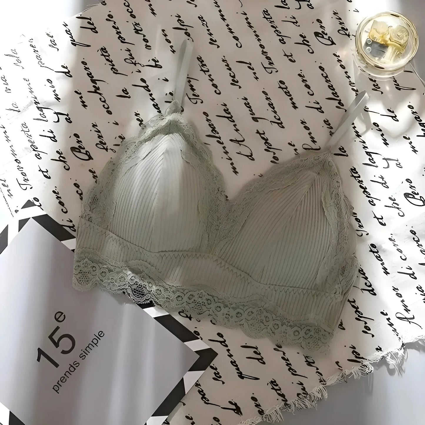 Oliva Bralette in pizzo