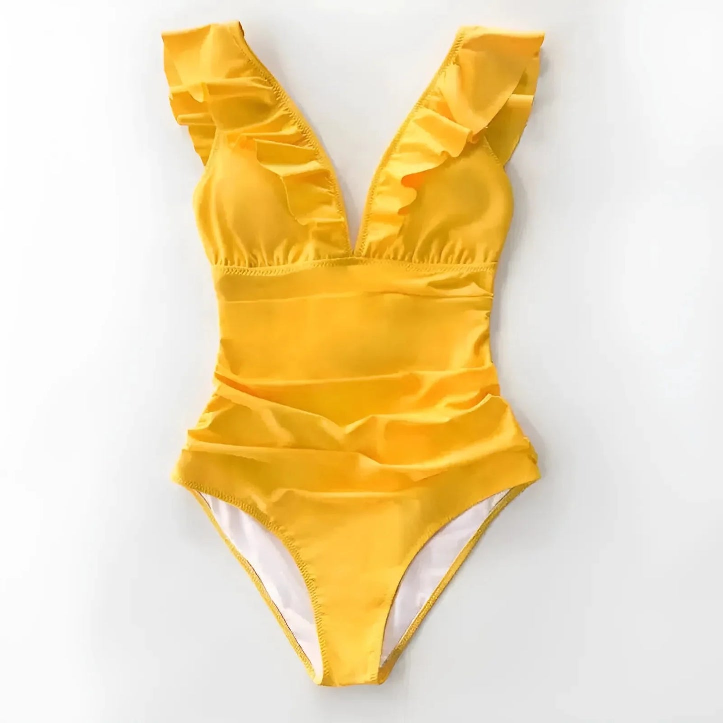 Costume intero monokini con volant