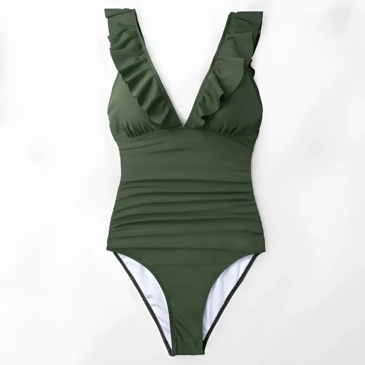 Costume intero monokini con volant