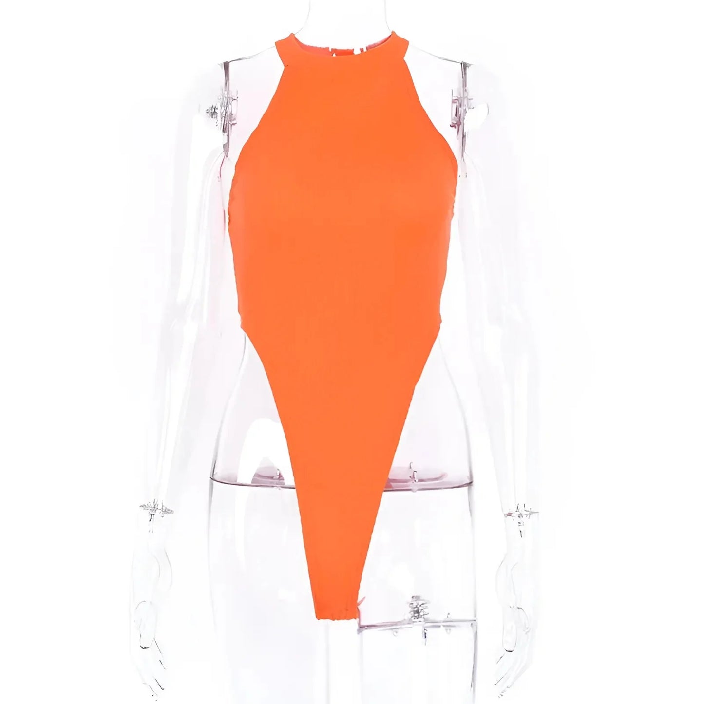 Arancione Body Suit Neon Colorato