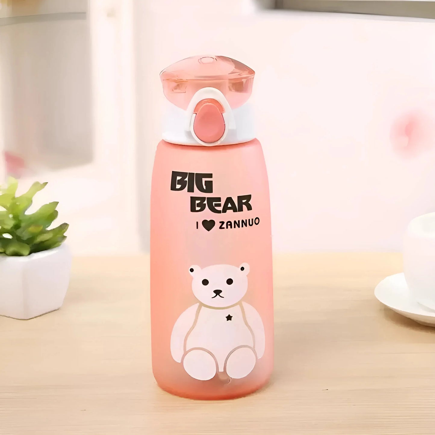 Arancione Bottiglia d'Acqua Orsetto Teddy